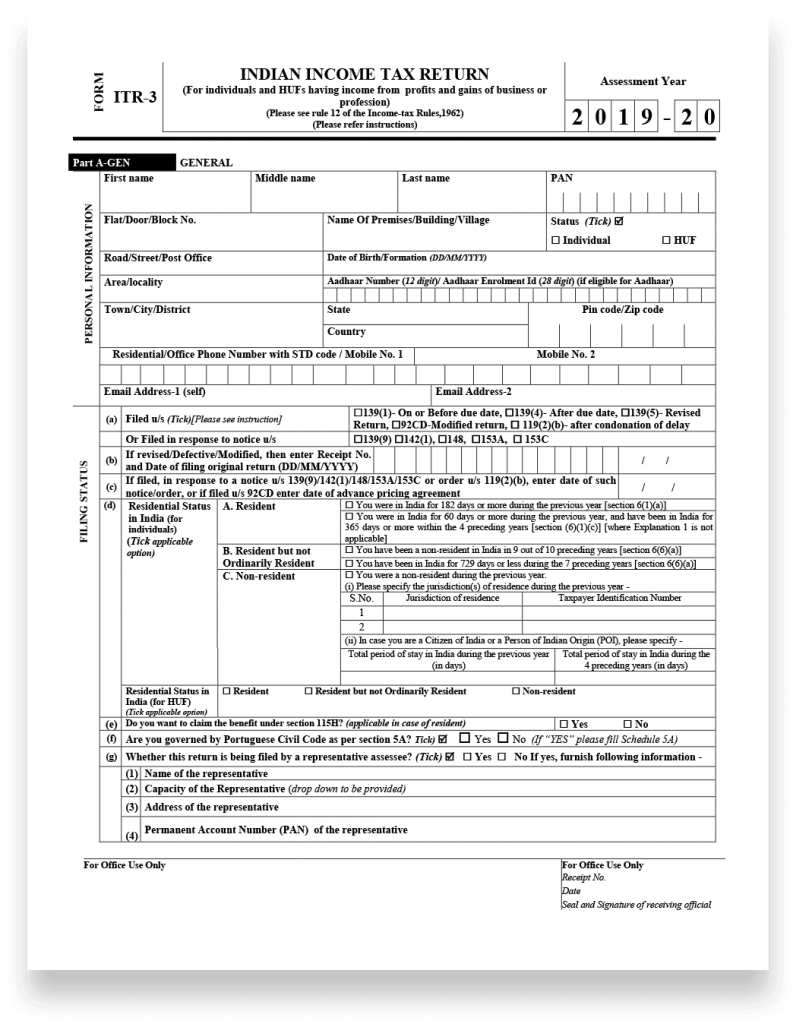 itr-3-form-filing-capl